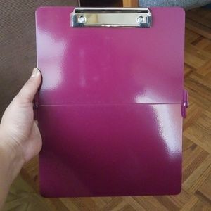 Whitecoat Folding Clipboard in Wine